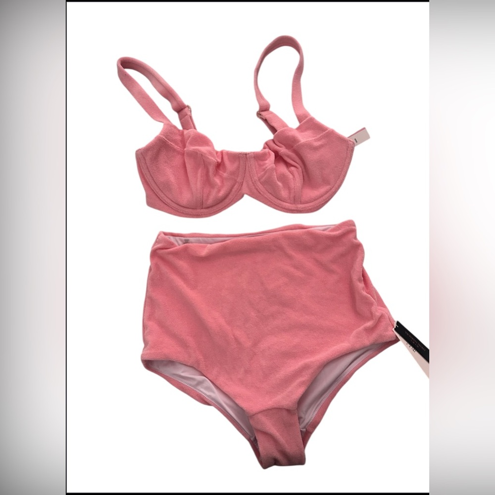 Victoria's Secret Pink Bra and High-Waist Set